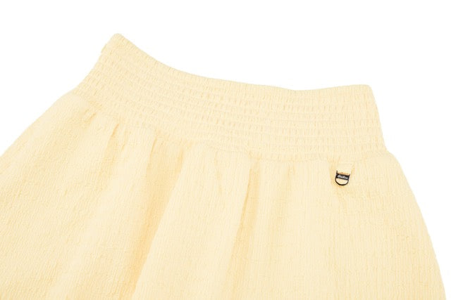 SEERSUCKER SMOKE BAND SKIRT