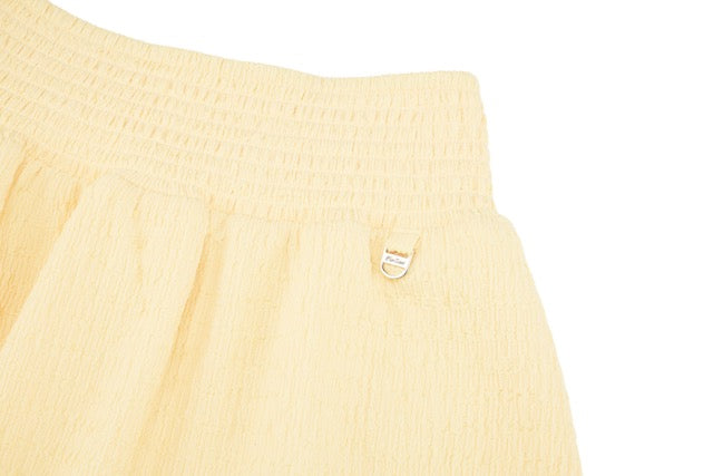 SEERSUCKER SMOKE BAND SKIRT