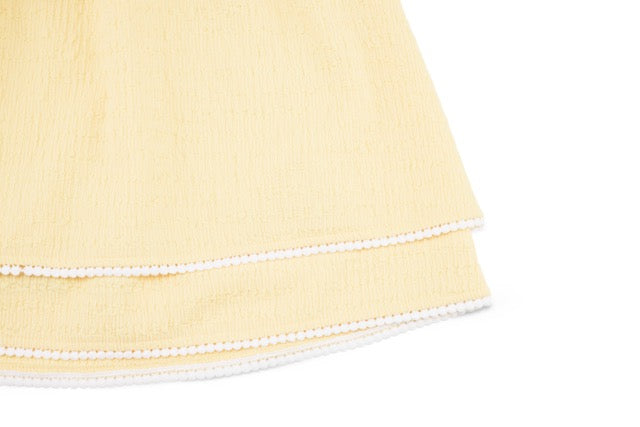 SEERSUCKER SMOKE BAND SKIRT