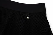 MESH DOUBLE FLARE SKIRT