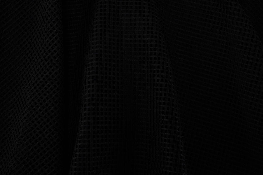 MESH DOUBLE FLARE SKIRT