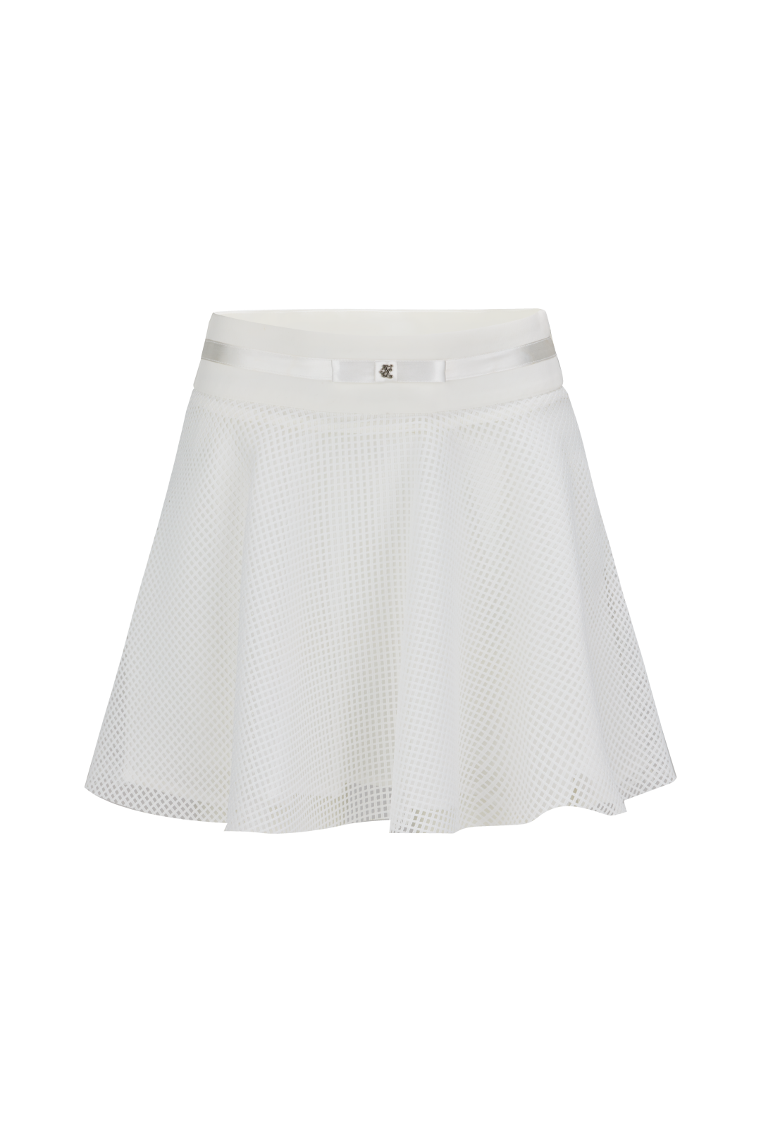 MESH DOUBLE FLARE SKIRT