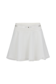 MESH DOUBLE FLARE SKIRT