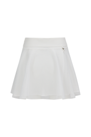 MESH DOUBLE FLARE SKIRT