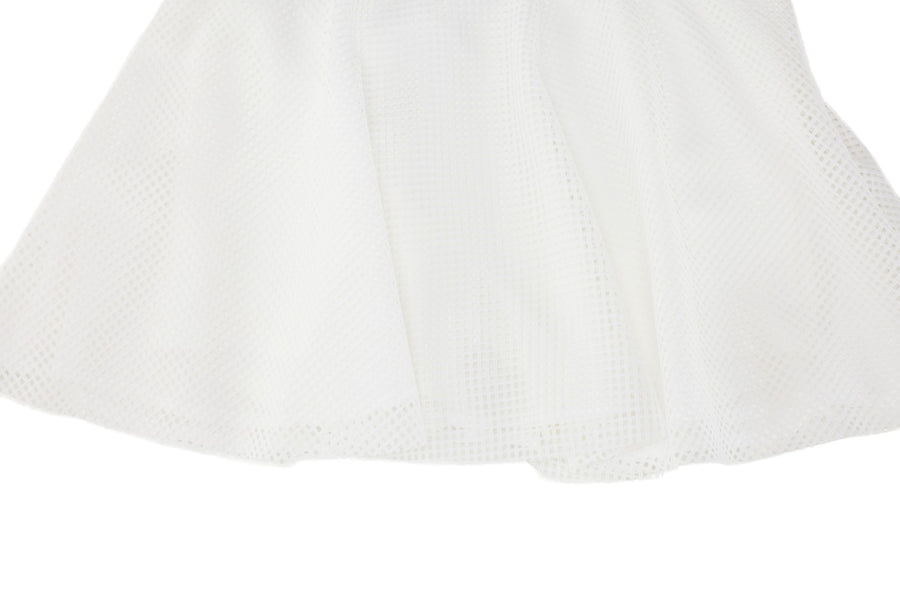 MESH DOUBLE FLARE SKIRT