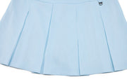 RIB BACK PLEATED SKIRT