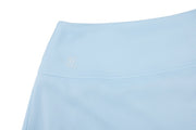 RIB BACK PLEATED SKIRT