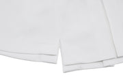 RIB BACK PLEATED SKIRT