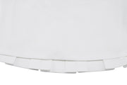 RIB BACK PLEATED SKIRT