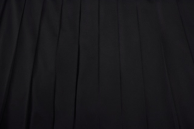 HIGH-WAISTED JERSEY PLEATED SKIRT
