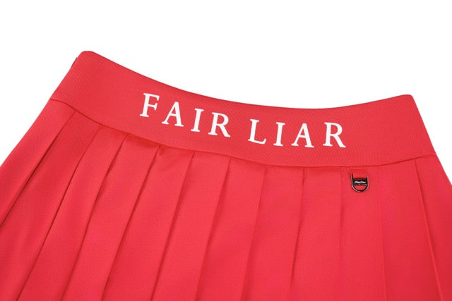HIGH-WAISTED JERSEY PLEATED SKIRT
