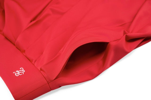 HIGH-WAISTED JERSEY PLEATED SKIRT
