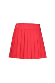 HIGH-WAISTED JERSEY PLEATED SKIRT