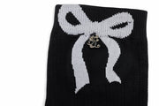 RIBBON JACQUARD SUMMER ANKLE SOCKS