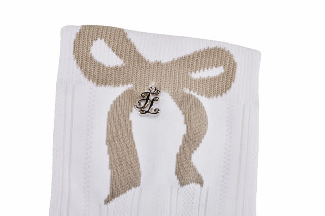 RIBBON JACQUARD SUMMER ANKLE SOCKS