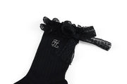 LACE RIBBON SUMMER ANKLE SOCKS