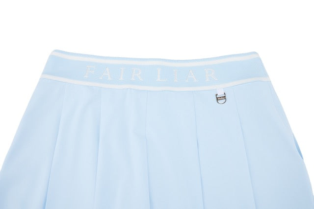 BANDED PLEATS SKORT