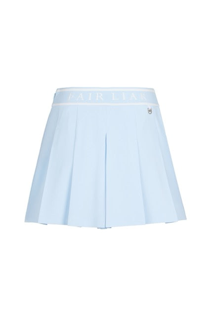 BANDED PLEATS SKORT