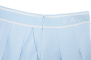 BANDED PLEATS SKORT