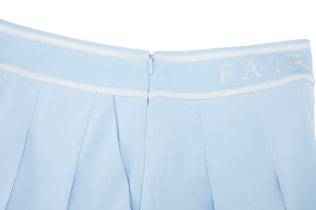 BANDED PLEATS SKORT