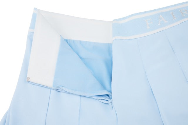 BANDED PLEATS SKORT