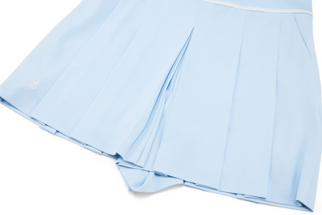 BANDED PLEATS SKORT