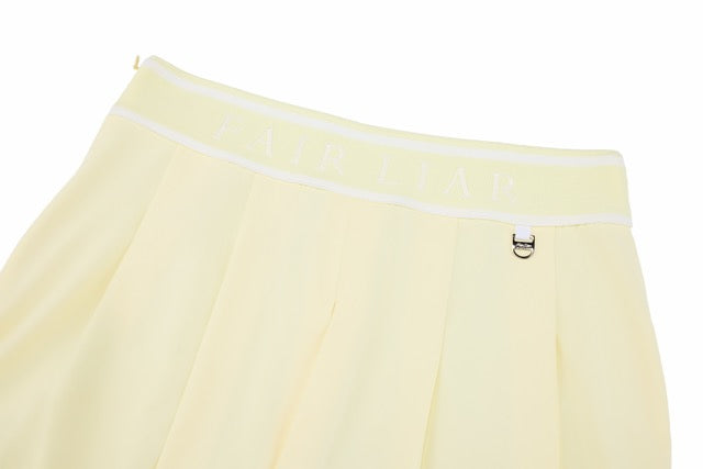 BANDED PLEATS SKORT