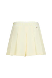 BANDED PLEATS SKORT