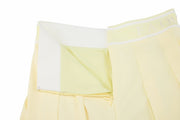 BANDED PLEATS SKORT