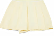 BANDED PLEATS SKORT