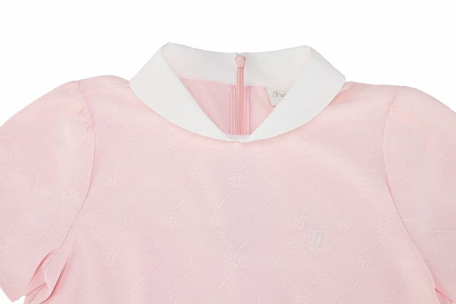 PETIT COLLAR LOGO JACQUARD T-SHIRT