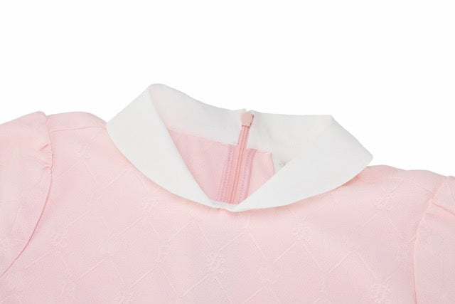 PETIT COLLAR LOGO JACQUARD T-SHIRT