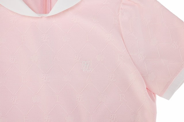 PETIT COLLAR LOGO JACQUARD T-SHIRT
