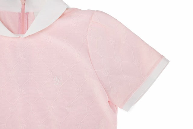 PETIT COLLAR LOGO JACQUARD T-SHIRT
