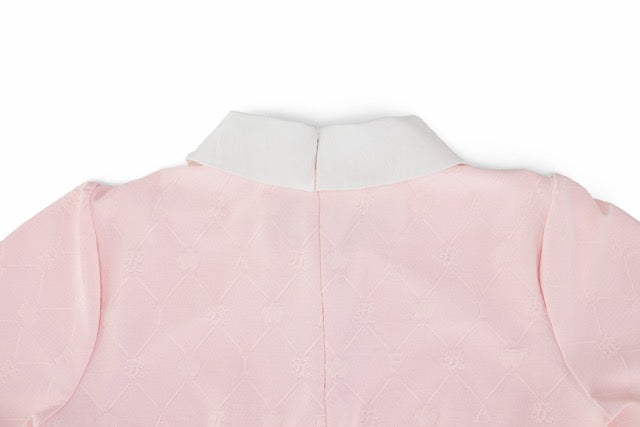 PETIT COLLAR LOGO JACQUARD T-SHIRT