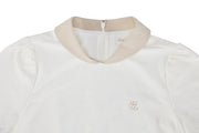 PETIT COLLAR LOGO JACQUARD T-SHIRT