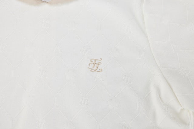 PETIT COLLAR LOGO JACQUARD T-SHIRT