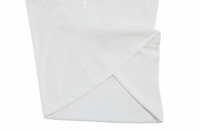 FRILL V-NECK SLEEVELESS T-SHIRT