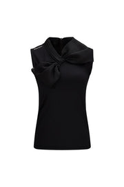 BIG RIBBON SLEEVELESS T-SHIRT