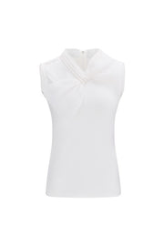BIG RIBBON SLEEVELESS T-SHIRT