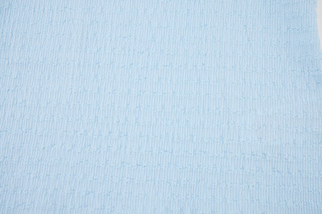 POM-POM SEERSUCKER SLEEVELESS T-SHIRT