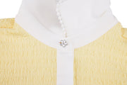 POM-POM SEERSUCKER SLEEVELESS T-SHIRT