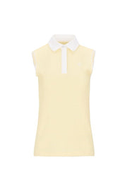 POM-POM SEERSUCKER SLEEVELESS T-SHIRT