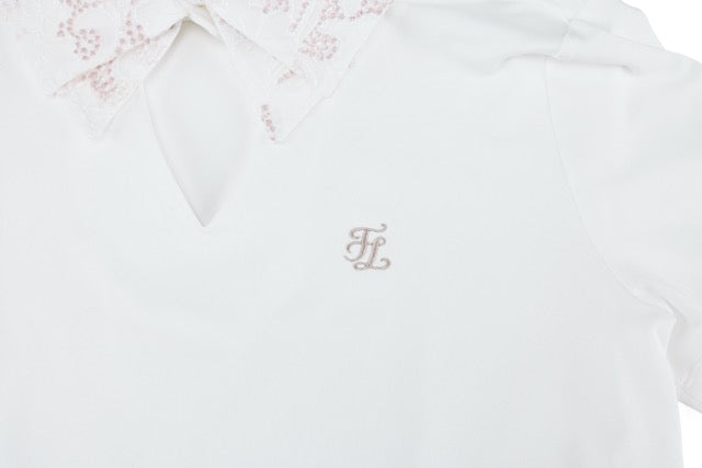FLOWER LACE T-SHIRT