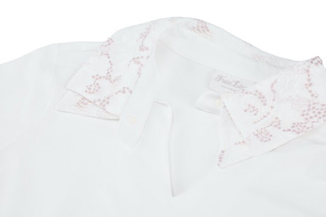 FLOWER LACE T-SHIRT