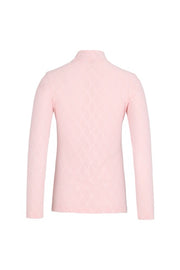 LOGO JACQUARD SEE-THROUGH T-SHIRT