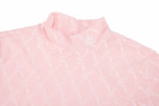 LOGO JACQUARD SEE-THROUGH T-SHIRT