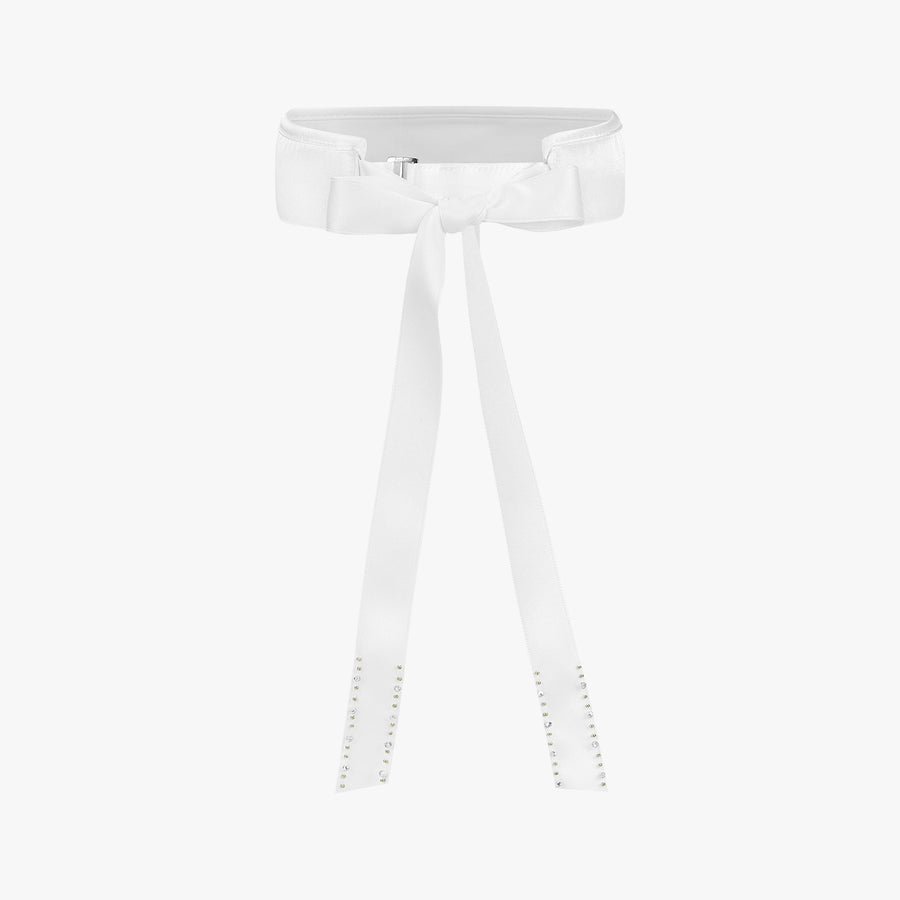 SATIN BEAD VISOR