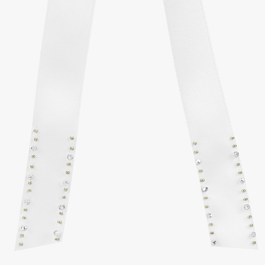 SATIN BEAD VISOR