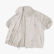 RIBBON SHORT SLEEVE JUMPER